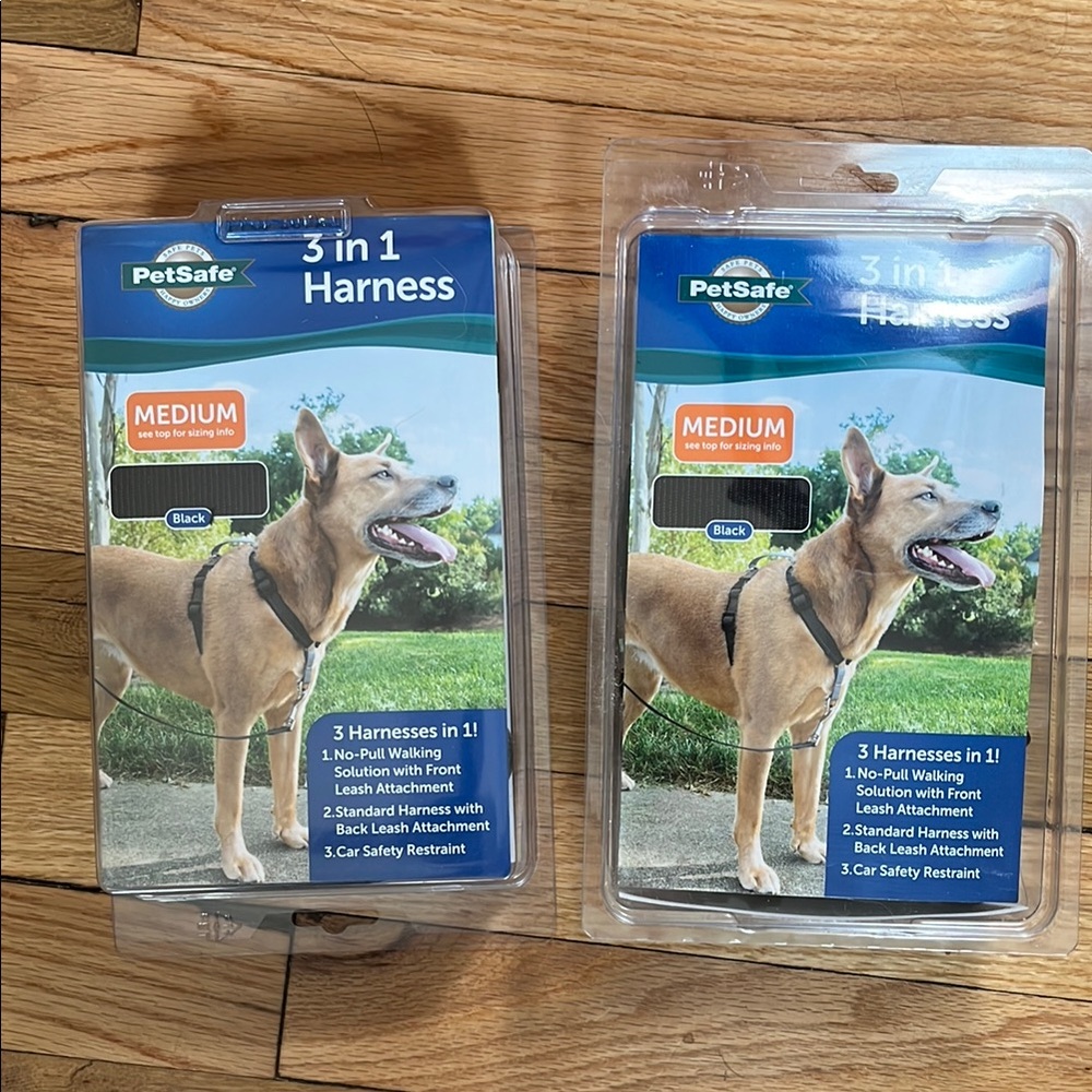 PetSafe 3 in 1 Dog Harness - Black